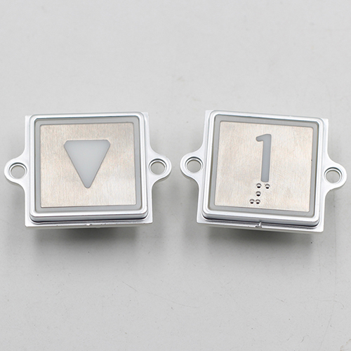 Kone square elevator button
